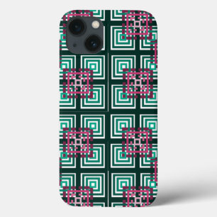 Overlapping Squares iPhone 13 Hoesje