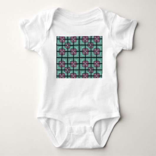 Overlapping Squares Romper (Voorkant)