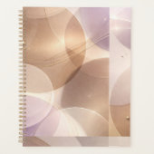 Overlapping translucent circles AI art  Planner (Voorkant)