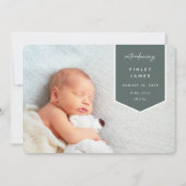 Overlay banner | Horizontale fotogeboorte Aankondiging (Voorkant)