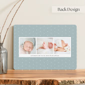 Overlay banner | Horizontale fotogeboorte Aankondiging