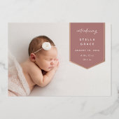 Overlay folie banner | Aankondiging van de foto te (Voorkant)