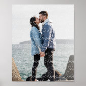 Overlay-foto van Love Pattern Poster (Voorkant)