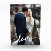 Overlay-foto van Love Script Fotoblokken (Voorkant)