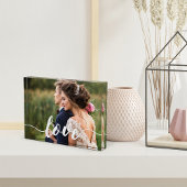 Overlay-foto van Love Script Fotoblokken