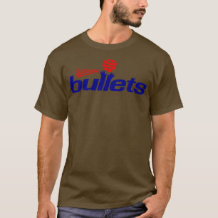 Overleden Baltimore Bullets Basketbal T-shirt