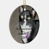 Overleden Pet Memorial Keramisch Ornament (Rechts)