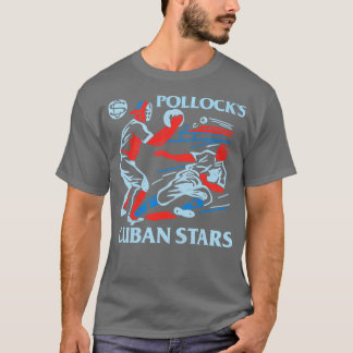 Overleden pollocks Cubaanse sterren honkbalteam T-shirt