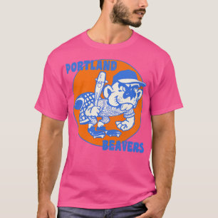 Overleden Portland Beavers honkbalteam T-shirt