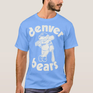 Overleden Retro 80s Denver Beren Baseball Team T-shirt