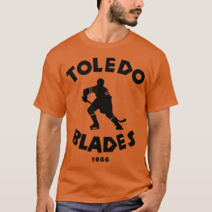 Overleden Toledo Blades IHL Hockey 1966 T-shirt