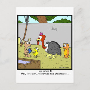 Overleef Kerstmis! Feestdagenkaart