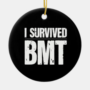 Overleefde basis militaire opleiding BMT trainee G Keramisch Ornament