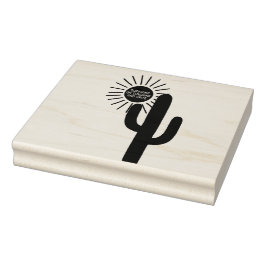 Overleven op zonneschijn en spit 	rubberstempel