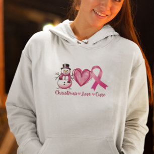 Overlevende borstkanker, Kerstcadeau voor krijger, Hoodie