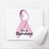 Overlevende borstkanker mousepad muismat (Met muis)