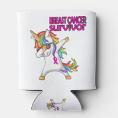 Overlevende borstkanker Stand-Fight-Win Blikjeskoeler (Achterkant)