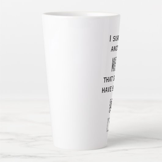 Overlevende een andere Latte Mok van de Vergaderin (Voorkant)