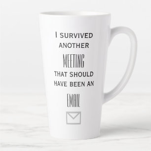 Overlevende een andere Latte Mok van de Vergaderin