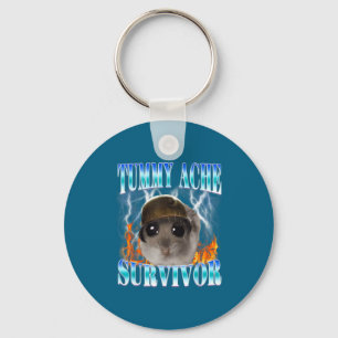 Overlevende Hamster Meme Grappige Spreuk Hams Sleutelhanger