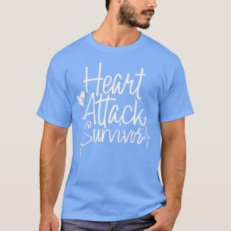 Overlevende hartaanval Harten Chirurgie Overlevend T-shirt