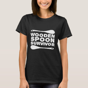 Overlevende Houten Lepel Kook T-shirt