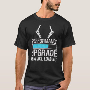 Overlevende knieoperatie  ACL Bionische knievervan T-shirt