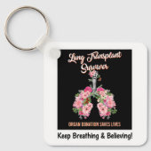 Overlevende longtransplantatie sleutelhanger (Voorkant)