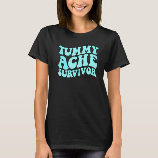 Overlevende van buikpijn Buikpijn Kinderen Buikpij T-shirt