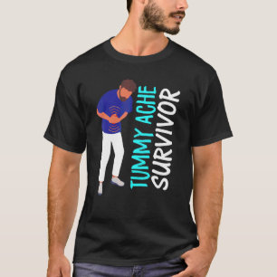 Overlevende van buikpijn Buikpijn Prikkelbare Darm T-shirt