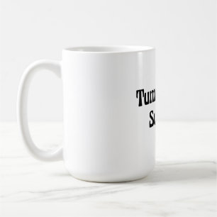 Overlevende van Buikpijn in het zwart Funny Quote Koffiemok