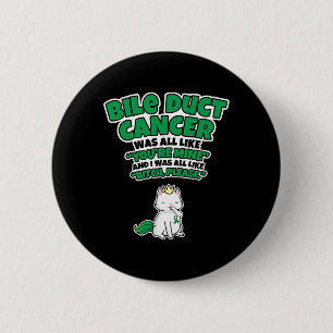 Overlevende van galwegkanker - bewustwording van g ronde button 5,7 cm