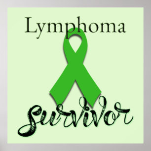 Overlevende van lymfoom poster