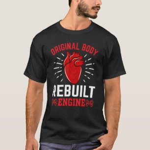 Overlevende van openhartoperatie Hart CHD-patiënt T-shirt