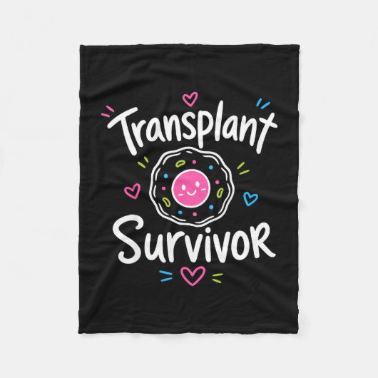 Overlevende van stamceltransplantatie fleece deken (Voorkant)