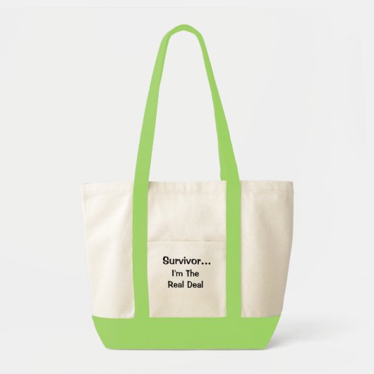 Overlever Ik Ben De Ware Tote Bag (Voorkant)