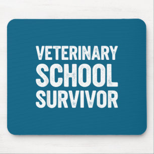 Overlever van diergeneeskunde Funny Veterinaire on Muismat