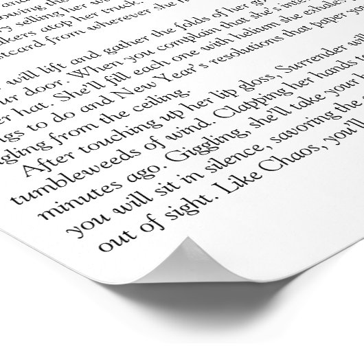 Overlevering Poster (Hoek)