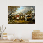 Overlevering van generaal Burgoyne Poster (Keuken)