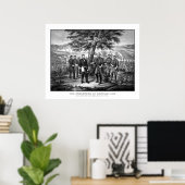 Overlevering van generaal Lee Poster (Thuiskantoor)