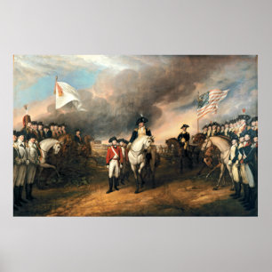 OVERLEVERING VAN LORD CORNWALLIS DOOR John Trumbul Poster