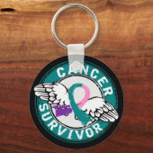 Overleving 14 Schildklierkanker Sleutelhanger (Voorkant)