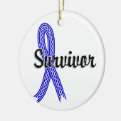 Overleving 17 Rectale kanker Keramisch Ornament (Links)