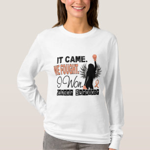 Overleving 22 Endometriale kanker T-shirt