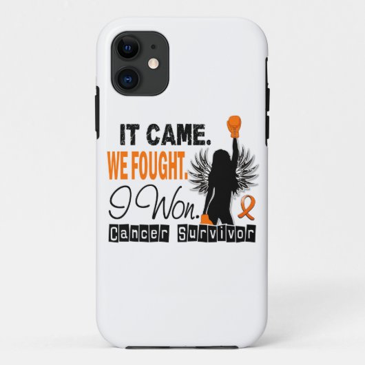 Overleving 22 Leukemie Case-Mate iPhone Case (Achterkant)