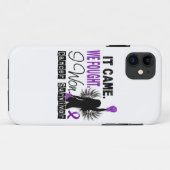 Overleving 22 Pancreaskanker Case-Mate iPhone Case (Achterkant (horizontaal))