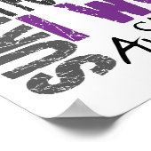 Overleving 4 kanker poster (Hoek)