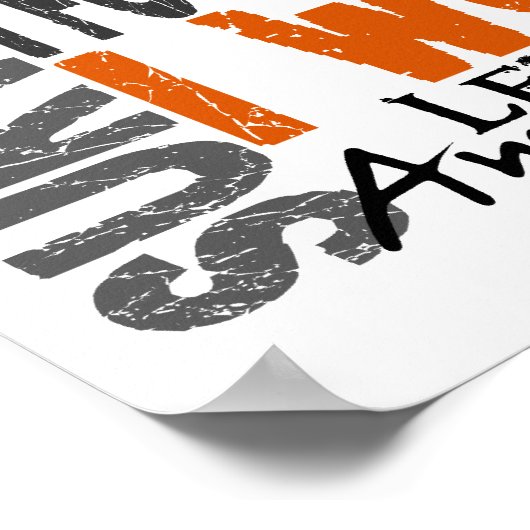 Overleving 4 Leukemie Poster (Hoek)