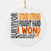 Overleving 4 Nierkanker Keramisch Ornament (Achterkant)