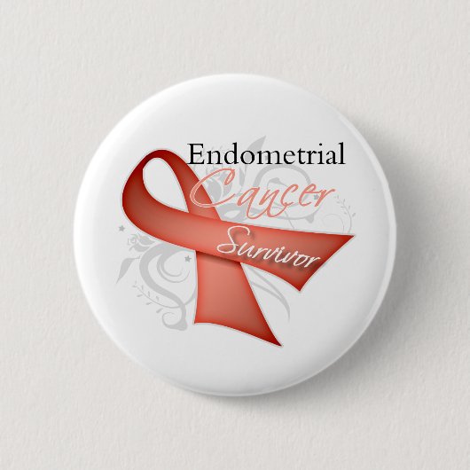 Overleving - Endometriale kanker Ronde Button 5,7 Cm (Voorkant)